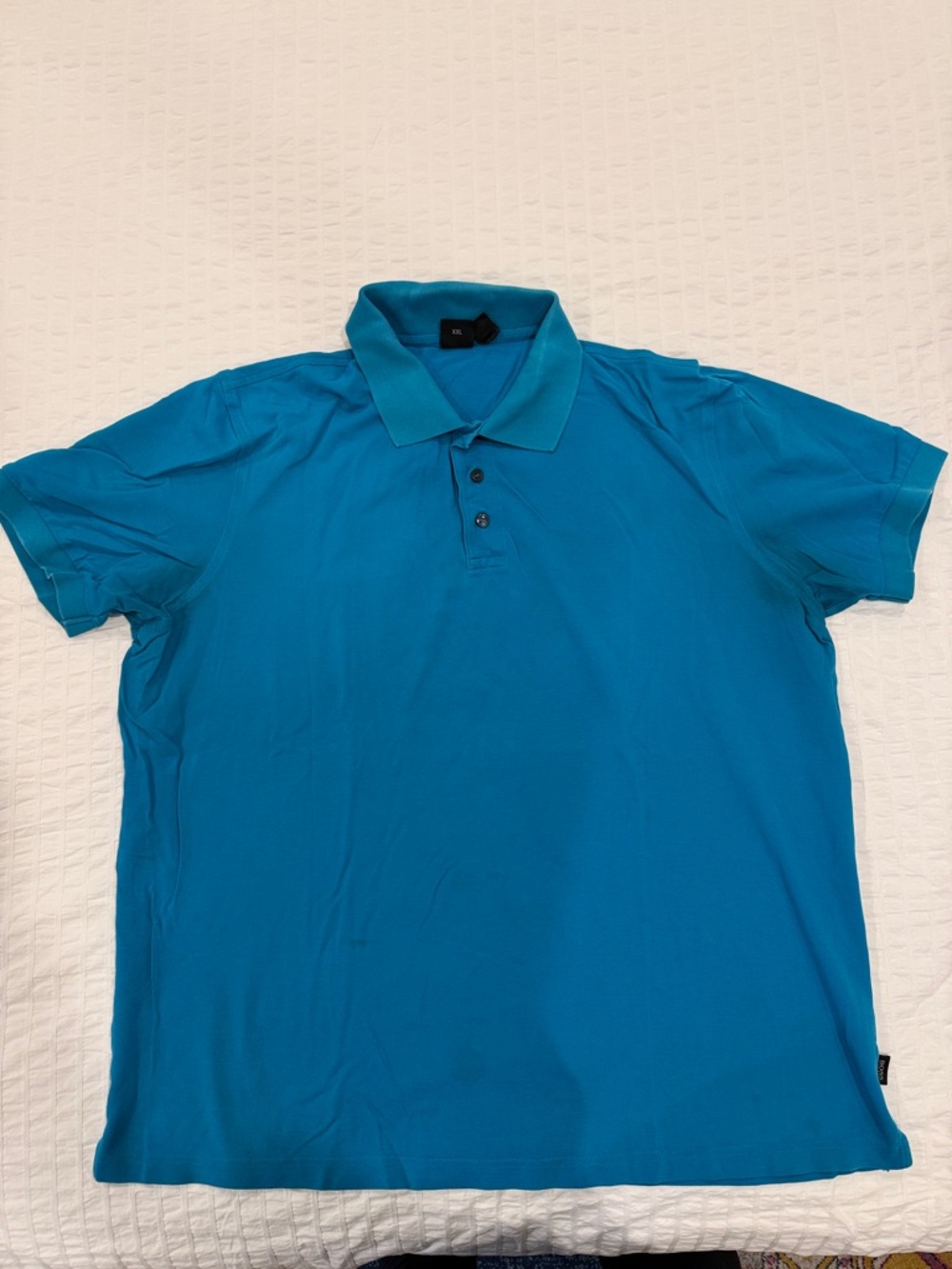 Hugo Boss Teal Short-Sleeve Polo